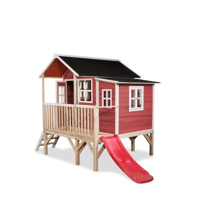 exit-loft-350-houten-speelhuis-rood