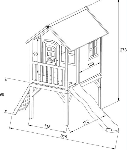 AXI houten speelhuis Laura - A030.037.00 - 14