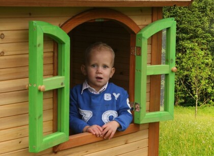 Houten speelhuis Milan - A030.104.00 - 2