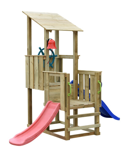 Houten speeltoren Piraat - 1