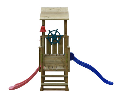 Houten speeltoren Piraat - 10