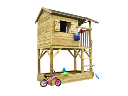 Speelhuis Treehut met zandbak 2