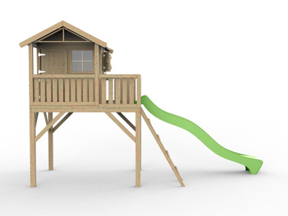 funny xxl zonder zandbak met glijbaan