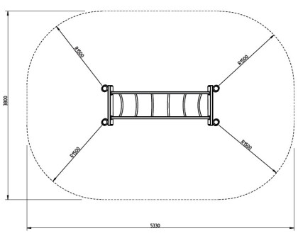 klimrek laag plattegrond