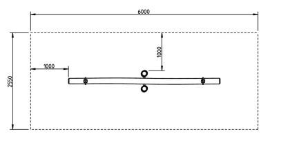 wip 2-sits plattegrond