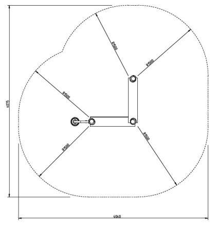 toonbank plattegrond