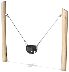 Robinia-peuterschommel