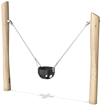 Robinia-peuterschommel