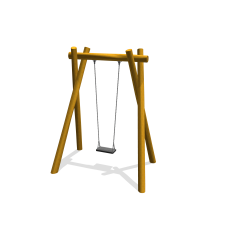 Robinia-schommel-enkel