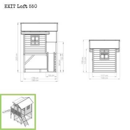 exit-loft-550-houten-speelhuis-naturel-2