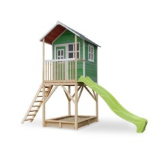 exit-loft-700-houten-speelhuis-groen