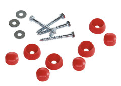 Bevestigingsset-rood