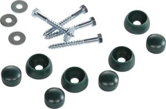 Bevestigingsset-zwart