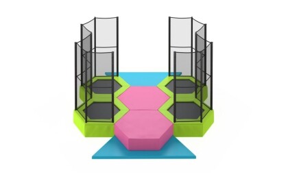 Peuter-Mini-Trampolinepark-4-trampolines-2