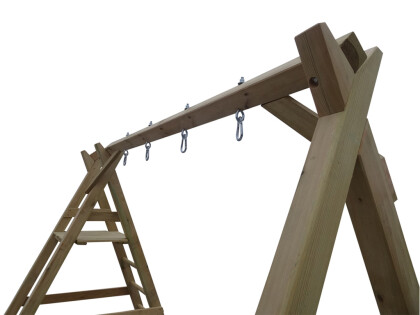 premium swing dubbel + platform schommelhaken