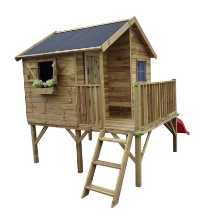 houten speelhuis Brussel1