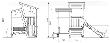 speeltoestel savannah white rhino afmetingen