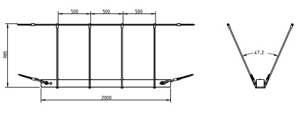 speeltoestel savannah en safari met brug white rhino afmetingen brug