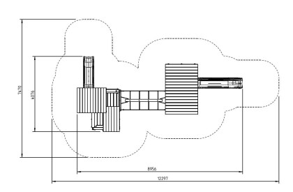 speeltoestel savannah en safari met brug white rhino afmetingen