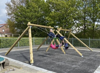 schommel ridge white rhino voorzijaanzicht