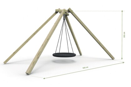 nestschommel baobab white rhino afmetingen