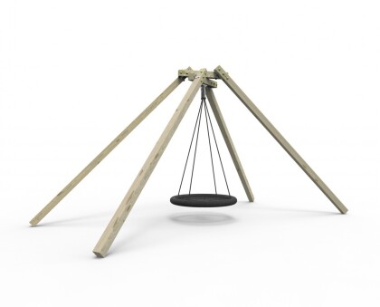 nestschommel baobab white rhino tekening