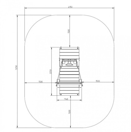speeltoestel buggy white rhino omtrek