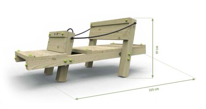 speeltoestel buggy white rhino afmetingen