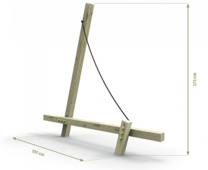 speeltoestel sail white rhino afmeting