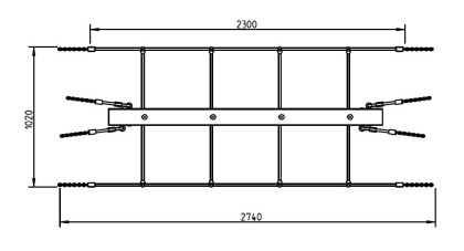 verbindingsbrug white rhino afmeting