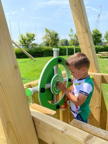 stuurwiel x rvs white rhino